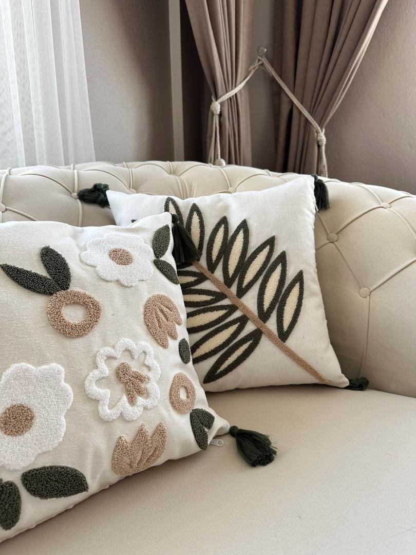 Yeliz Home 2 li Punc Kırlent Seti 1603 - Ev Tekstili online satış